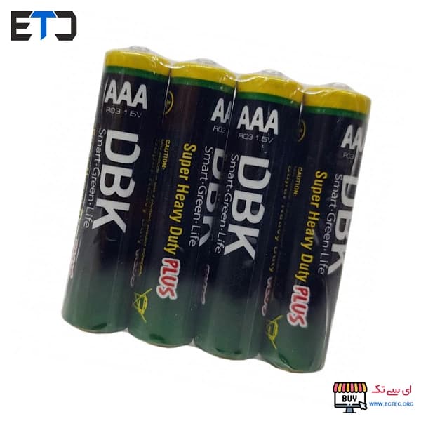 باتری نیم قلمی چهارتایی DBK شرینگ — تصویر ۵
