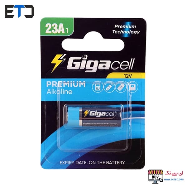 باتری ریموت کنترل 12 ولت گیگاسل مدل 23A Premium Alkaline