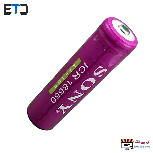 باتری لیتیوم-یون سونی ICR-18650 ظرفیت 4500 میلی آمپر نوک دار — تصویر ۴