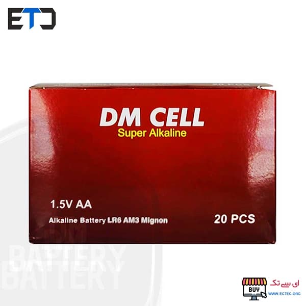 باتری قلمی سوپر آلکالاین DM CELL | کارت 2 عددی | AA — تصویر ۶