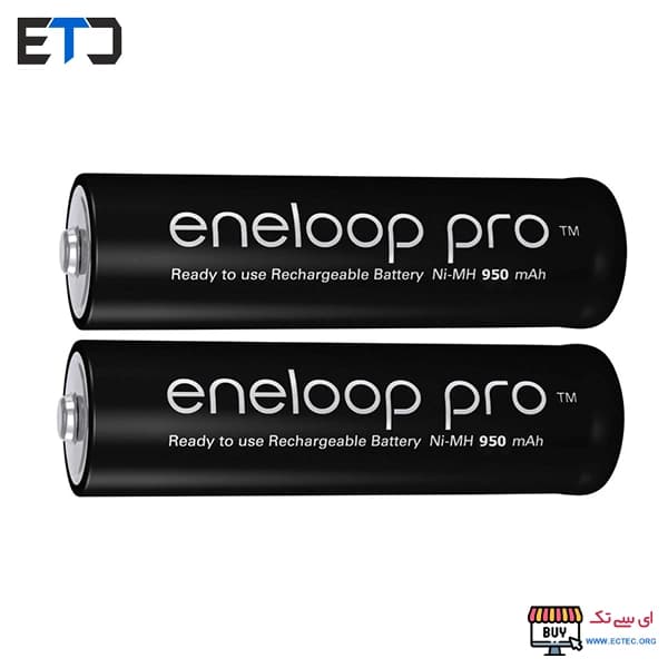 باتری نیم قلمی قابل شارژ پاناسونیک eneloop pro 950mAh — تصویر ۴