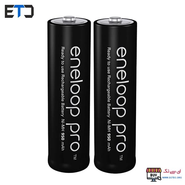باتری نیم قلمی قابل شارژ پاناسونیک eneloop pro 950mAh — تصویر ۵
