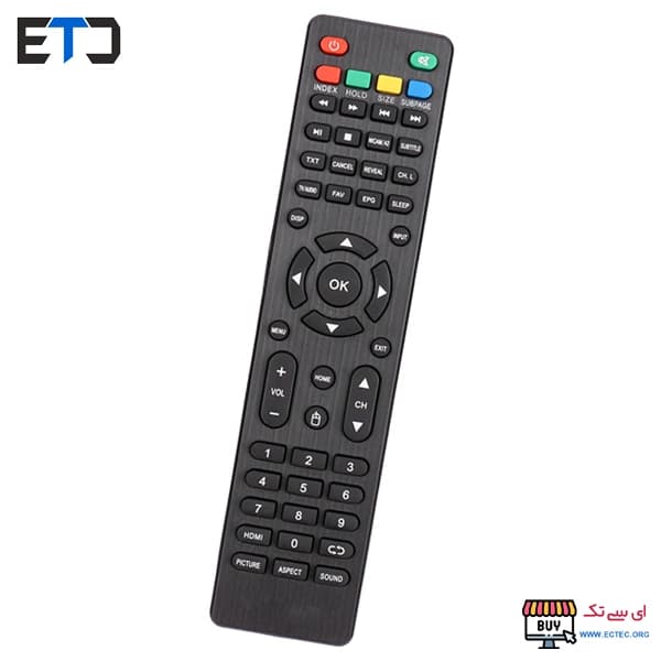 ریموت کنترل تلویزیون ال ای دی ECOLUXE اکولوکس — تصویر ۲