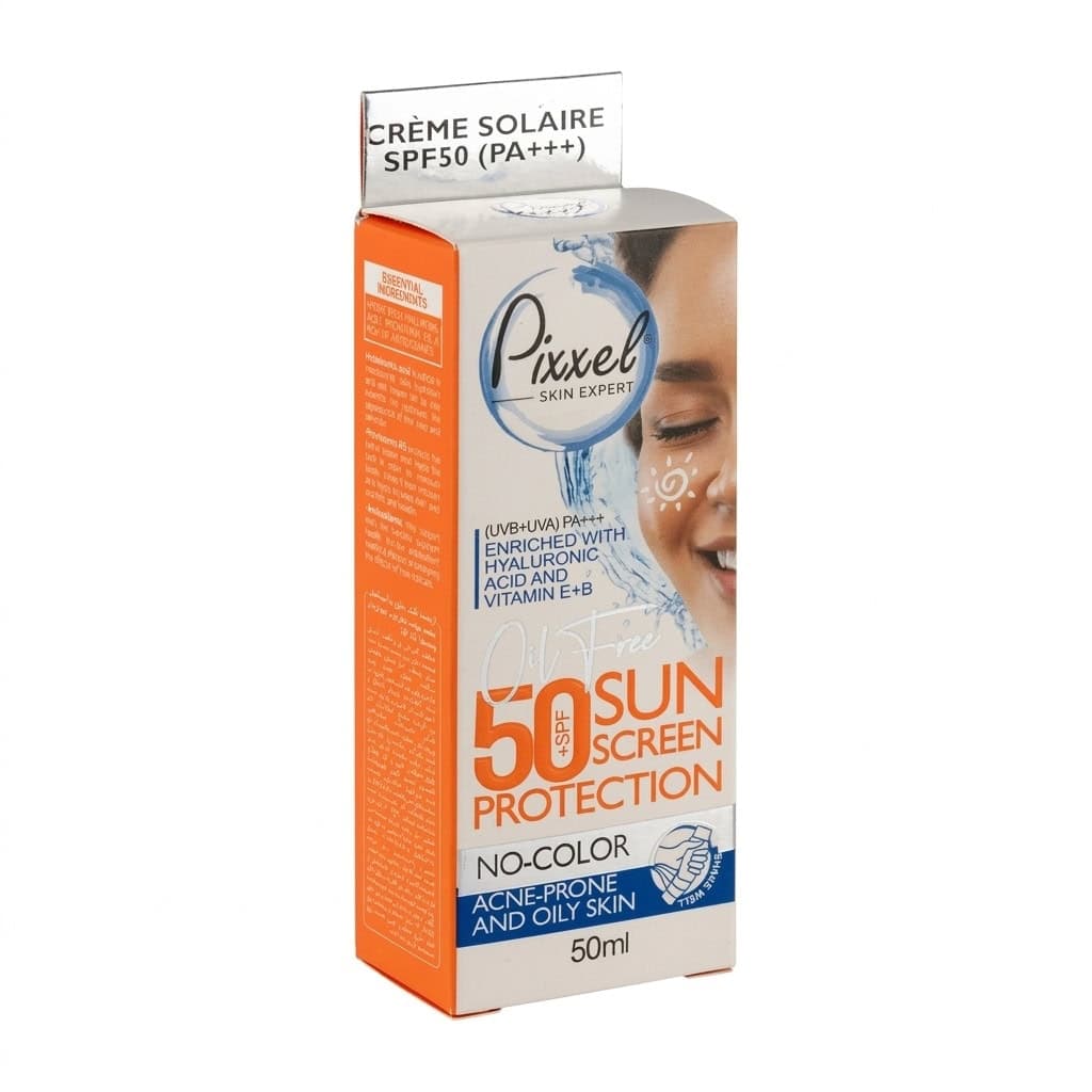 کرم ضد آفتاب پوست چرب پیکسل مدل Oily Acne Prone Skin حجم 50 میل — تصویر ۳