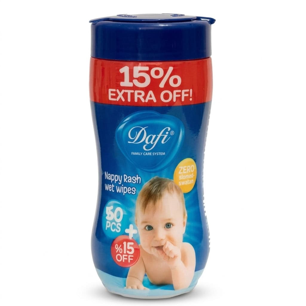دستمال مرطوب کودک مدل کمر باریک Extra دافی — تصویر ۳
