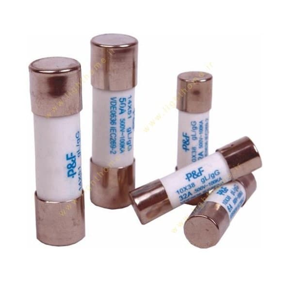 فیوز سیگاری تک پل مدل Cylindric Fuse 14×51 برند پارس فانال