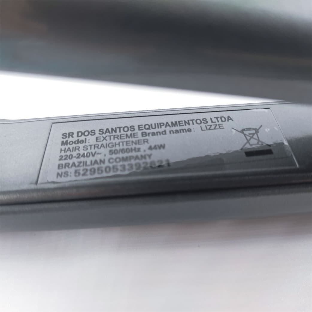 اتو مو لیز برزیلی اصلی Lizze Extreme Hair Straightener — تصویر ۷