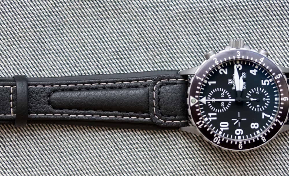 بند ساعت چرم طبیعی مدل Watch Strap 33 | سیلوا چرم — تصویر ۲