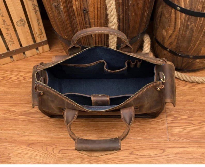 کیف اداری چرم طبیعی مدل Office Bag 32 | سیلوا چرم — تصویر ۷