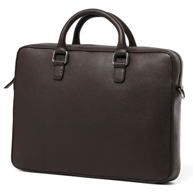 کیف لپ تاپ چرم طبیعی مدل Laptop Bag 40 | سیلوا چرم — تصویر ۶