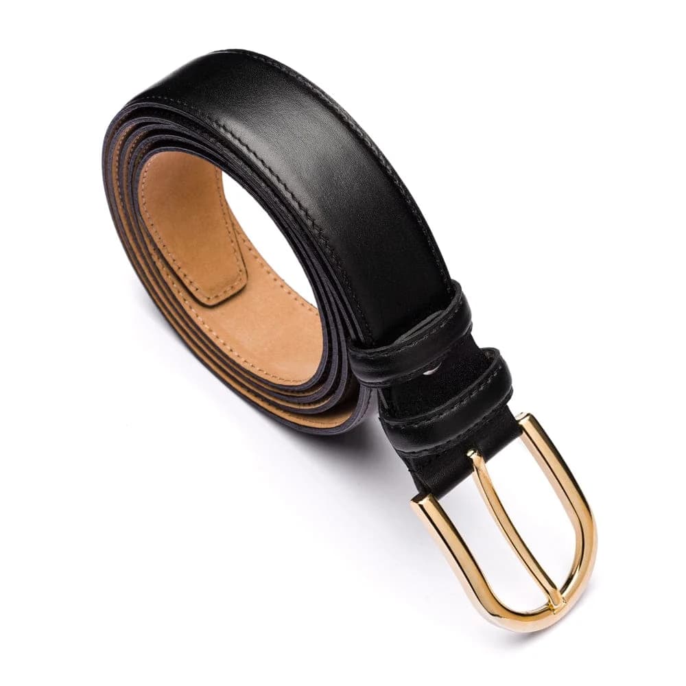 کمربند مردانه چرم طبیعی مدل Belt 33 | سیلوا چرم — تصویر ۲