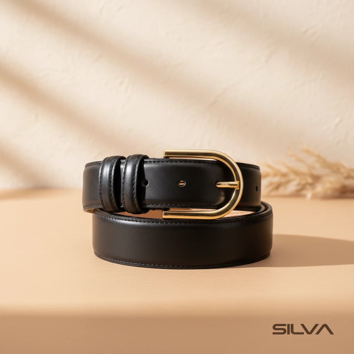 کمربند مردانه چرم طبیعی مدل Belt 33 | سیلوا چرم