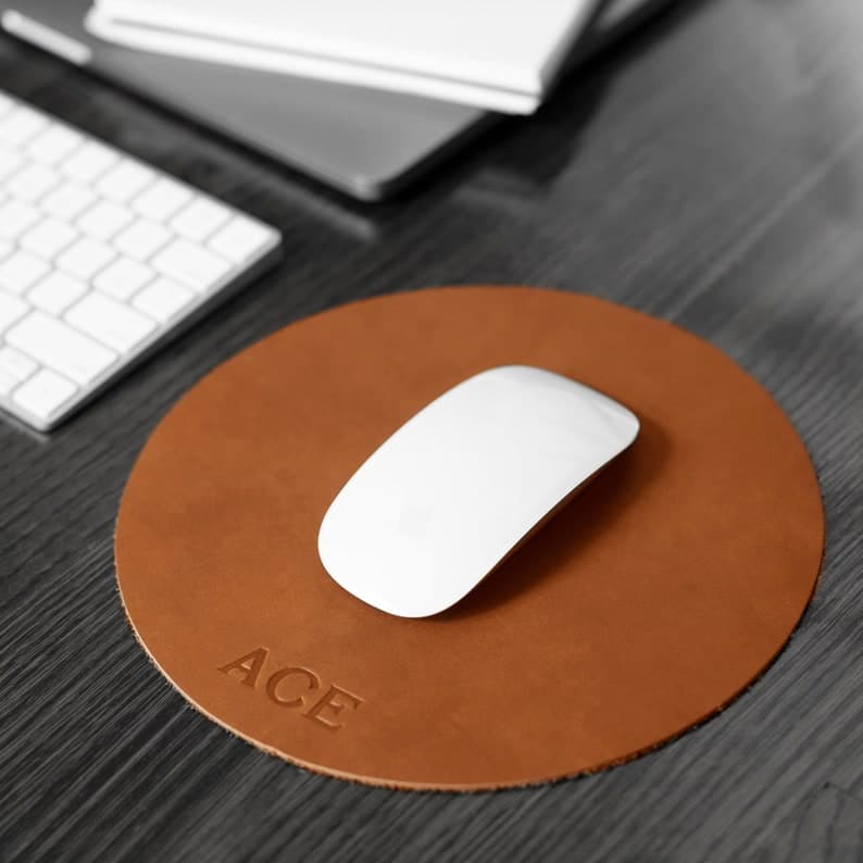 موس پد چرم طبیعی مدل Mousepad 29 | سیلوا چرم