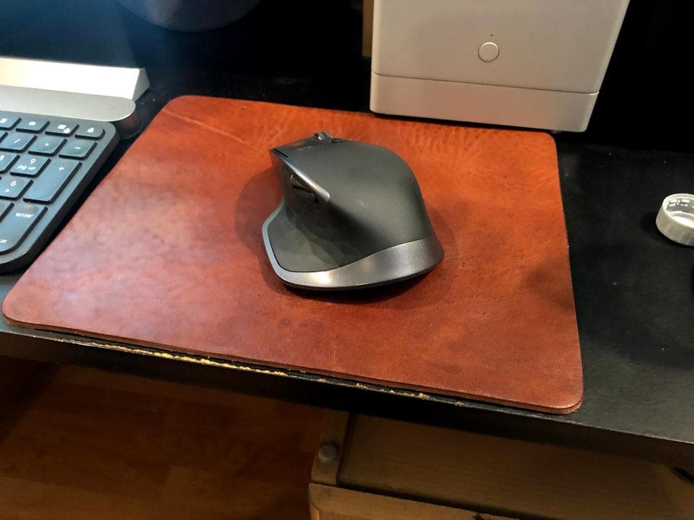 موس پد چرم طبیعی مدل Mousepad 28 | سیلوا چرم
