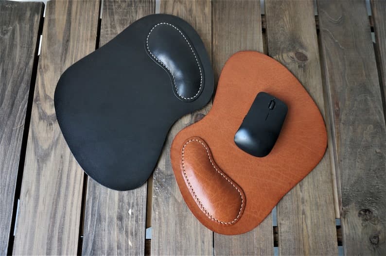 موس پد چرم طبیعی مدل Mousepad 15 | سیلوا چرم