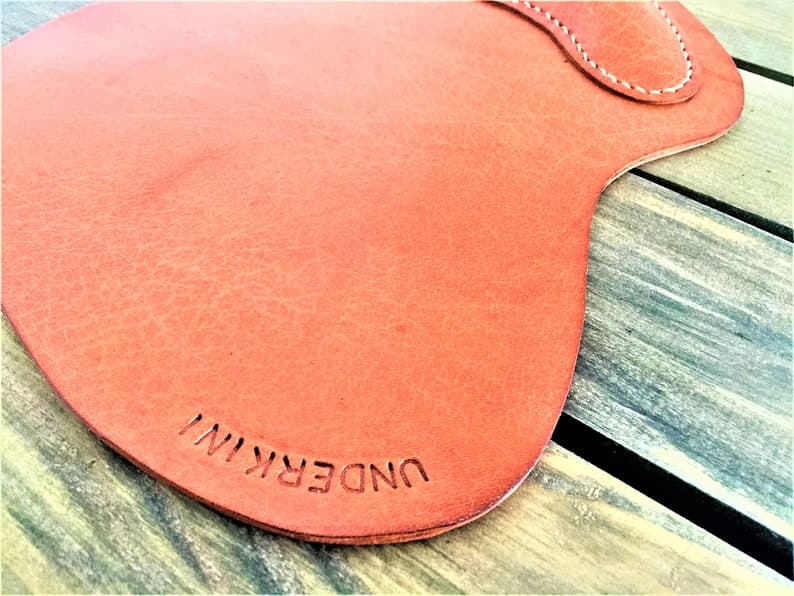 موس پد چرم طبیعی مدل Mousepad 15 | سیلوا چرم — تصویر ۴