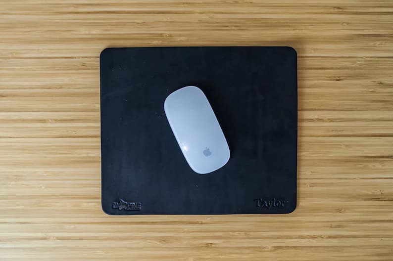 موس پد چرم طبیعی مدل Mousepad 14 | سیلوا چرم