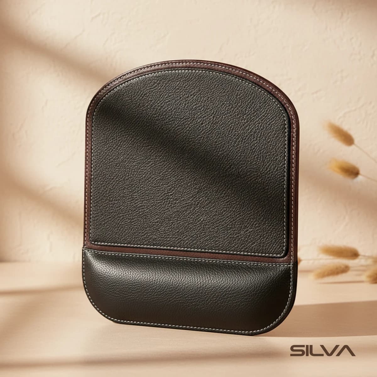 موس پد چرم طبیعی مدل Mousepad 09 | سیلوا چرم — تصویر ۹