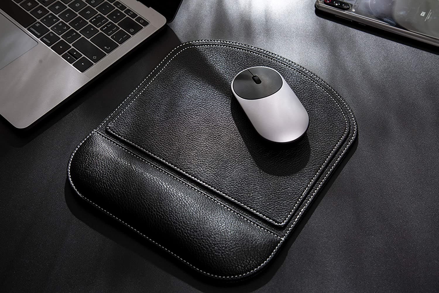 موس پد چرم طبیعی مدل Mousepad 09 | سیلوا چرم — تصویر ۷