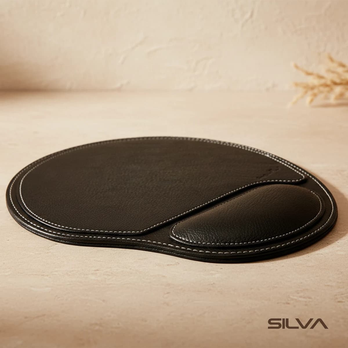 موس پد چرم طبیعی مدل Mousepad 08 | سیلوا چرم — تصویر ۸