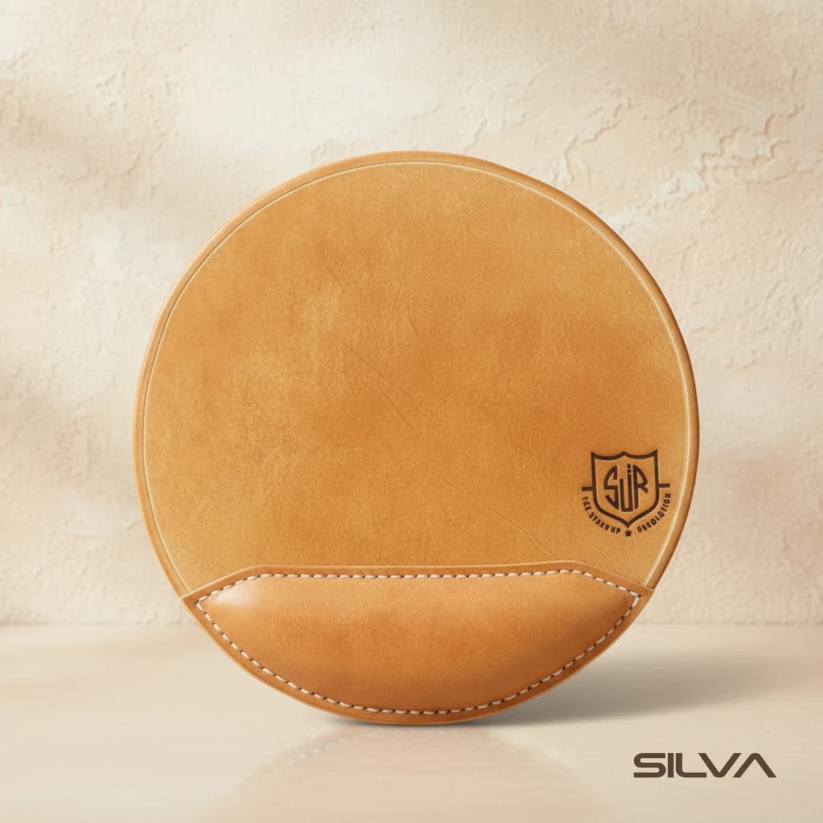 موس پد چرم طبیعی مدل Mousepad 01 | سیلوا چرم — تصویر ۹
