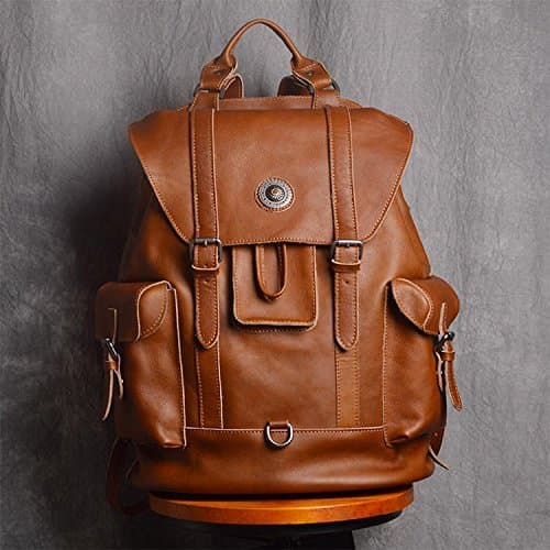 کوله پشتی چرم طبیعی مدل Back Pack 08 | سیلوا چرم — تصویر ۳