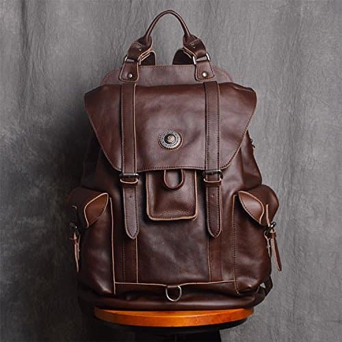 کوله پشتی چرم طبیعی مدل Back Pack 08 | سیلوا چرم — تصویر ۲