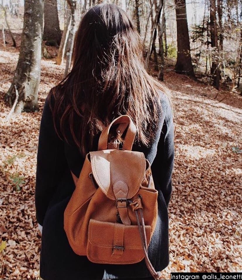 کوله پشتی چرم طبیعی مدل Back Pack 12 | سیلوا چرم — تصویر ۲