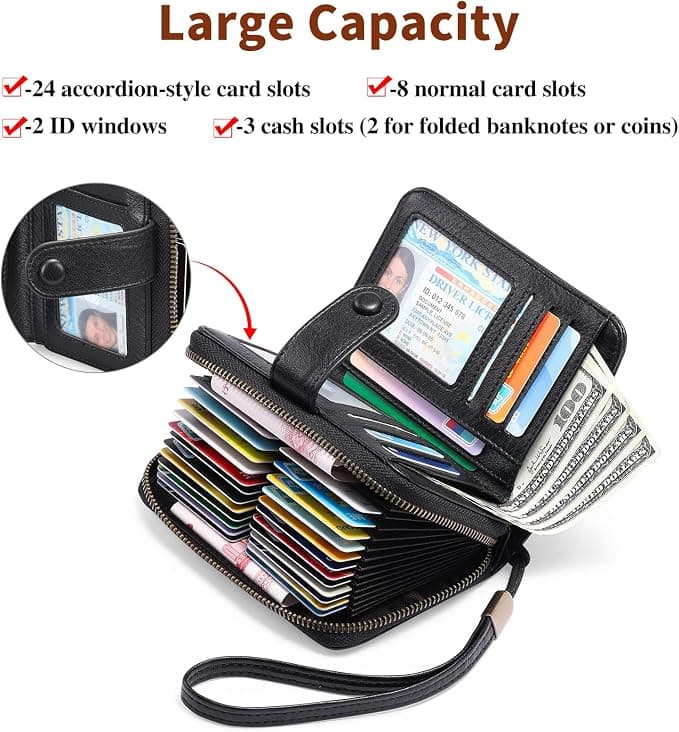 جا کارتی چرم طبیعی مدل Card Holder 31 | سیلوا چرم — تصویر ۳