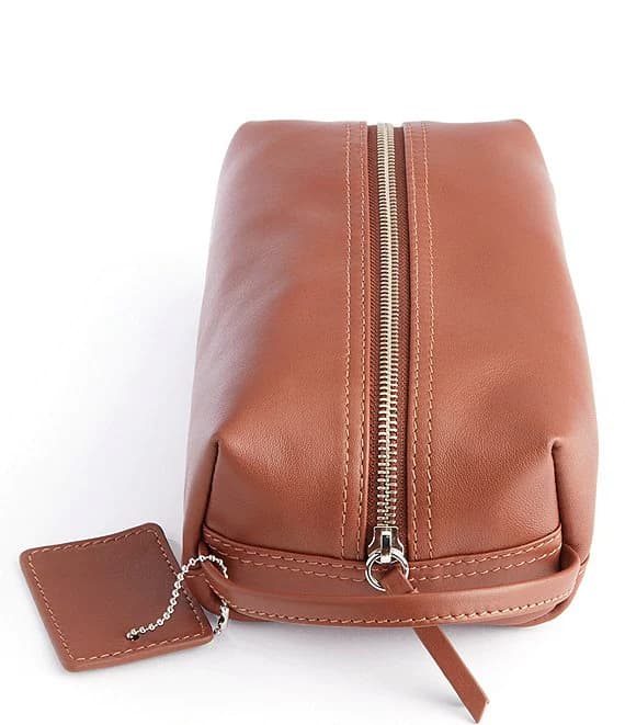 کیف آرایشی زنانه چرم طبیعی مدل Makeup Bag 30 | سیلوا چرم