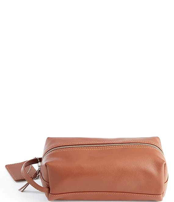 کیف آرایشی زنانه چرم طبیعی مدل Makeup Bag 30 | سیلوا چرم — تصویر ۵