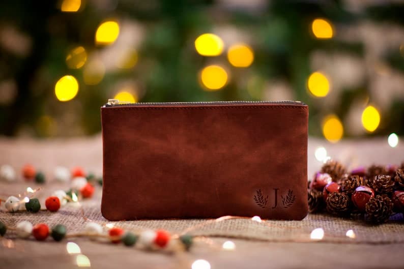کیف آرایشی زنانه چرم طبیعی مدل Makeup Bag 28 | سیلوا چرم
