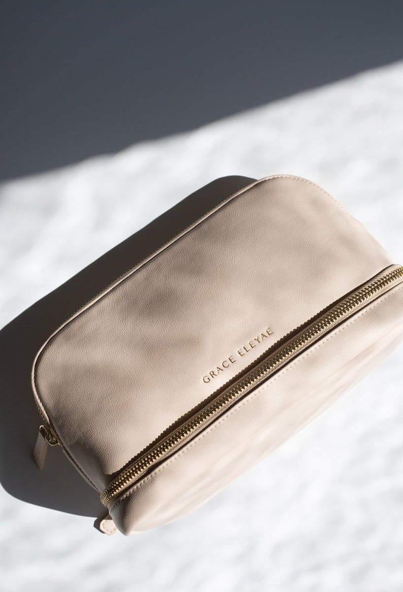 کیف آرایشی زنانه چرم طبیعی مدل Makeup Bag 20 | سیلوا چرم — تصویر ۲