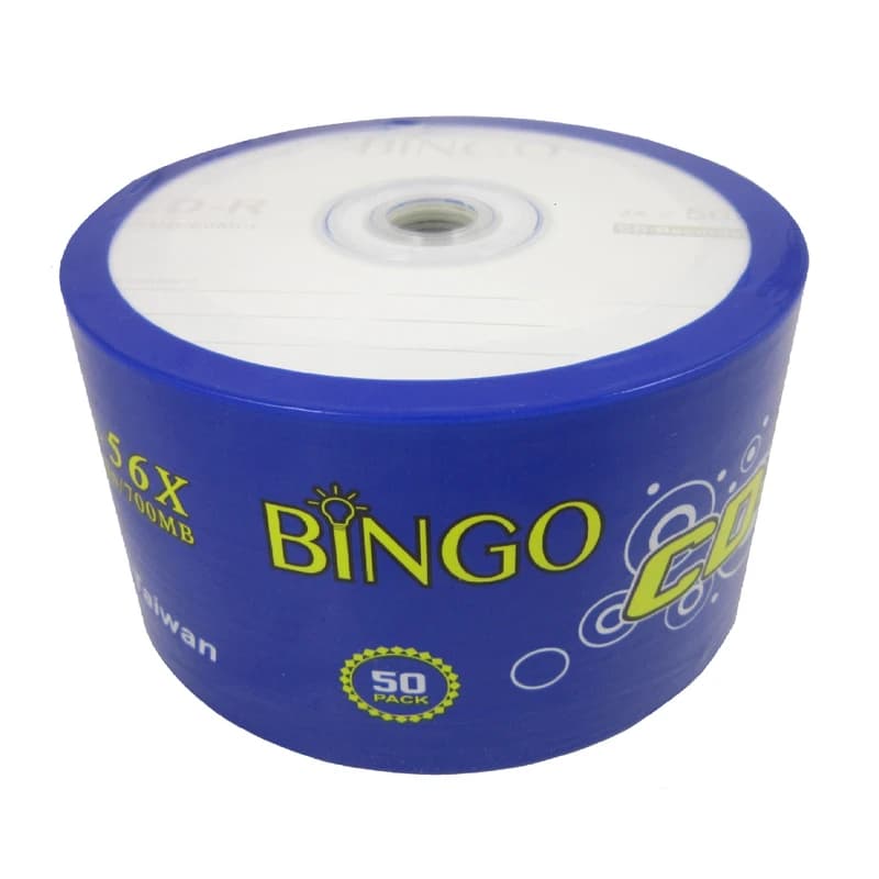 سی دی خام بینگو Printable ظرفیت 700 مگابایت 1 عددی — تصویر ۳