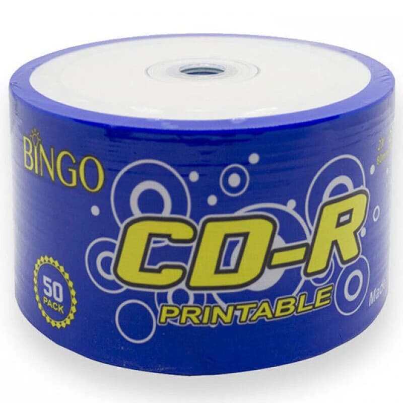 سی دی خام بینگو Printable ظرفیت 700 مگابایت 1 عددی — تصویر ۲