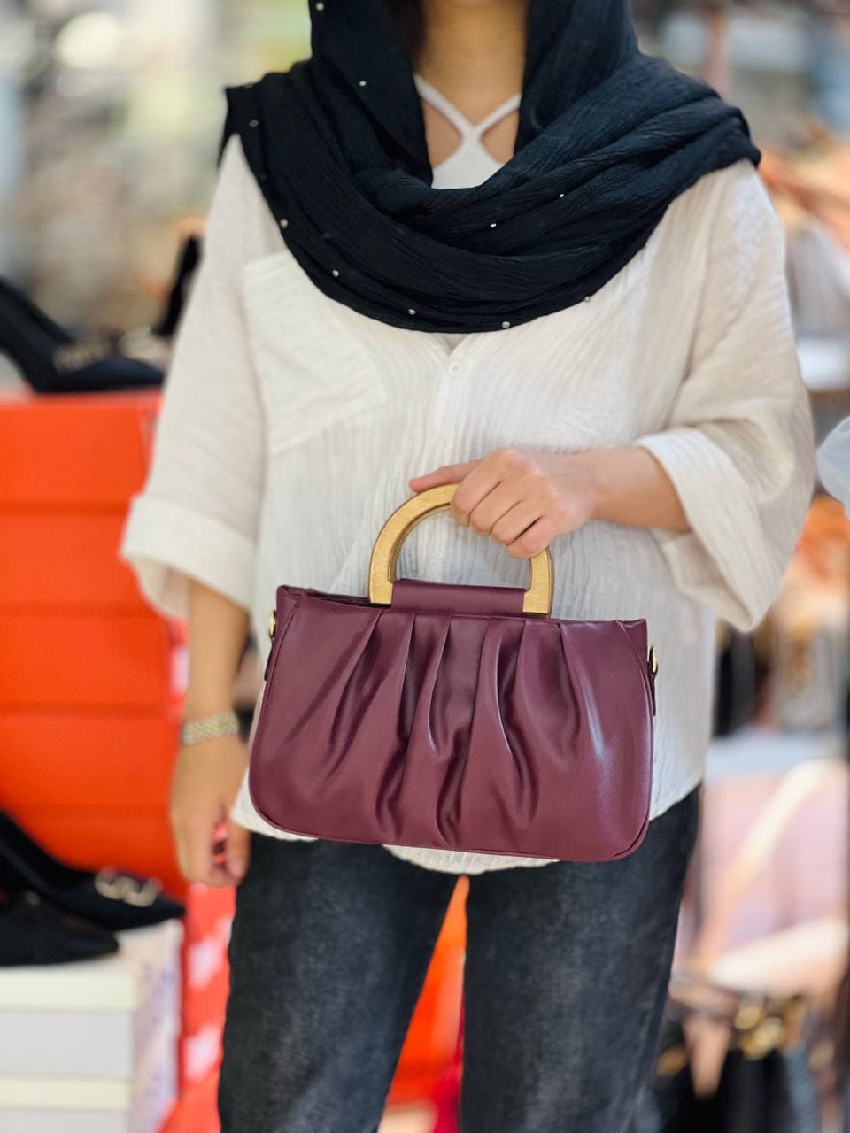 کیف دسته چروک2377 — تصویر ۴