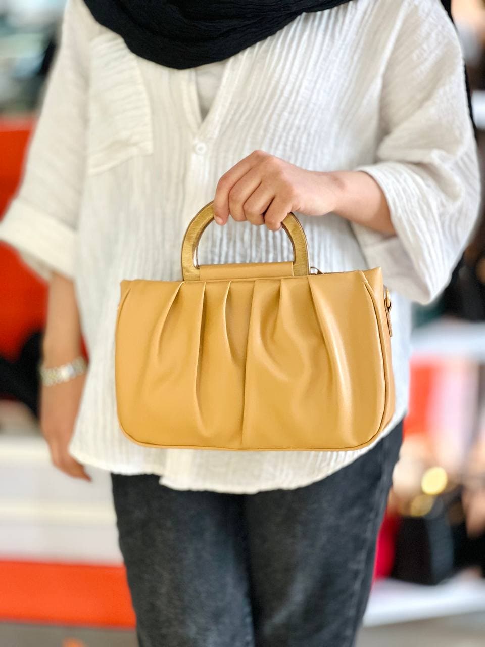 کیف دسته چروک2377 — تصویر ۵