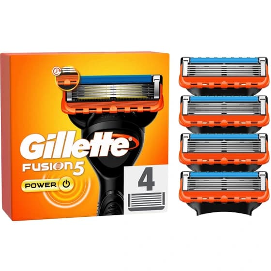 تیغ یدک فیوژن Fusion ژیلت بسته 4 عددی اصل (آلمان ) — تصویر ۲