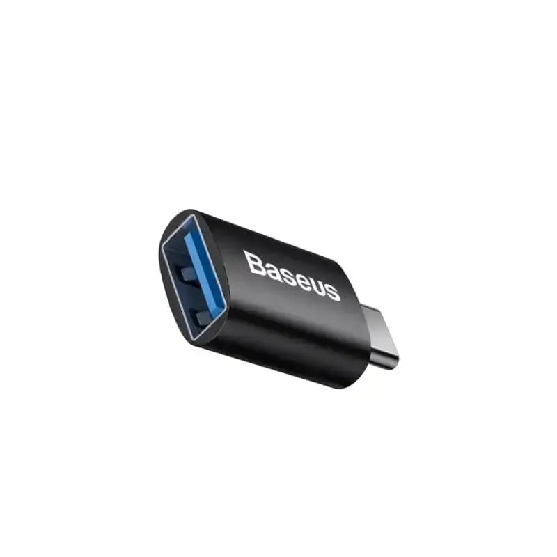 مبدل USB-A to Type-C باسئوس مدل Ingenuity Series Mini OTG-ZJJQ000001 — تصویر ۳