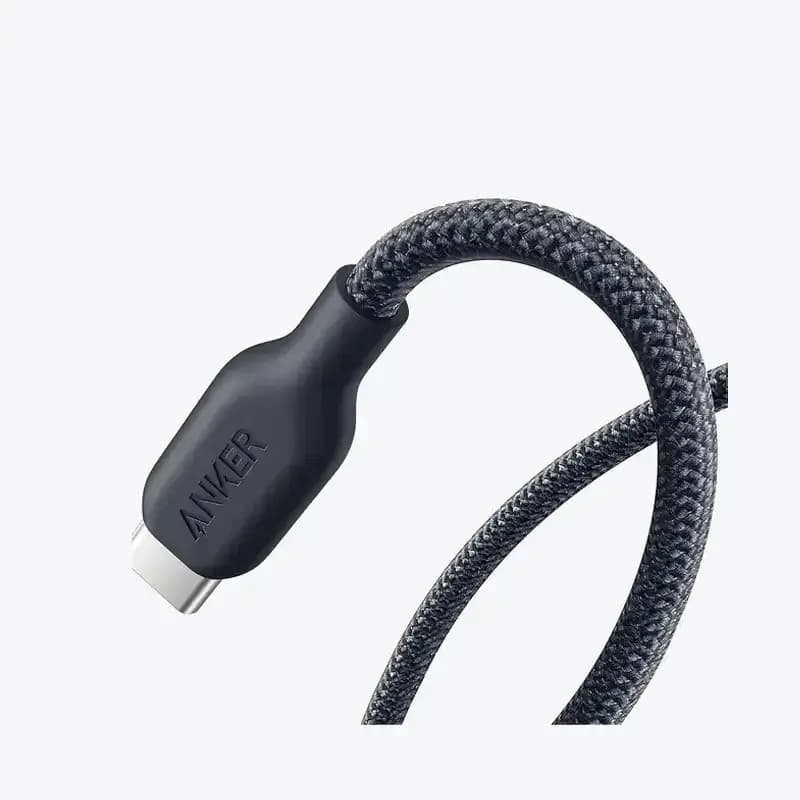 کابل شارژ USB-C to USB-C انکر مدل A80F6 با طول 180 سانتی‌متر 240 وات — تصویر ۲
