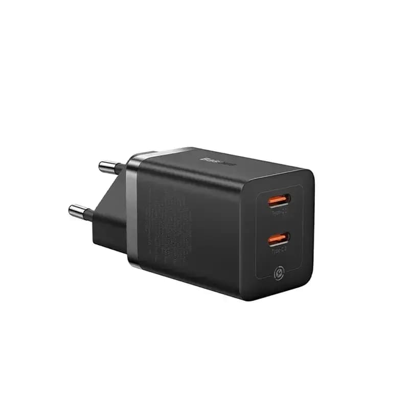 شارژر دیواری باسئوس مدل GaN5 Pro Fast Charger-CCGP180101 با توان 40 وات — تصویر ۲