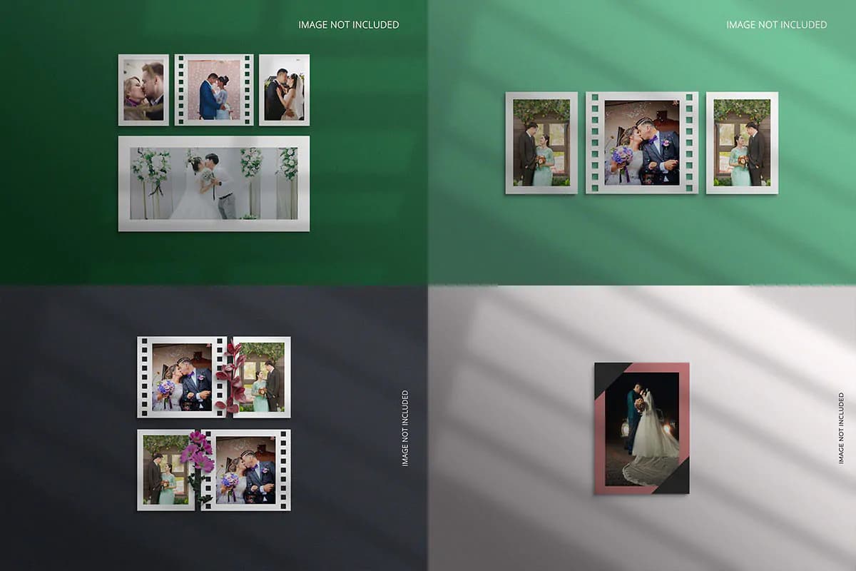 24 موکاپ قاب عکس ولنتاین — تصویر ۸