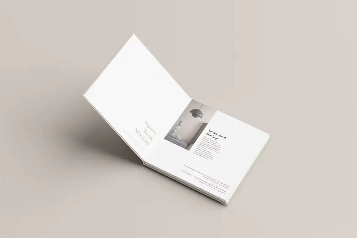 موکاپ کتاب خشتی — تصویر ۵
