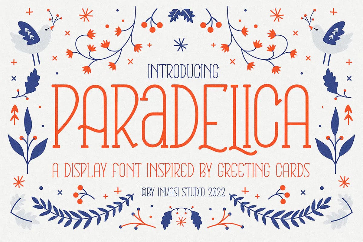 فونت فانتزی Paradelica