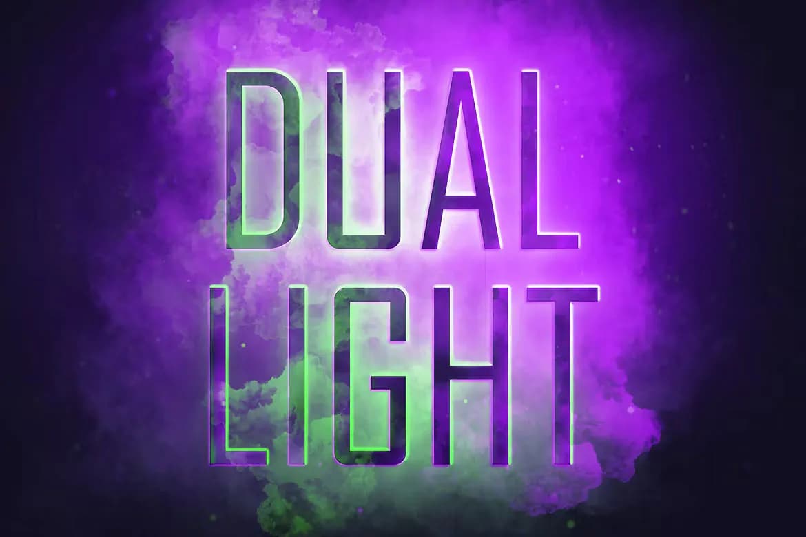 اکشن فتوشاپ افکت نوری Dual Light — تصویر ۳