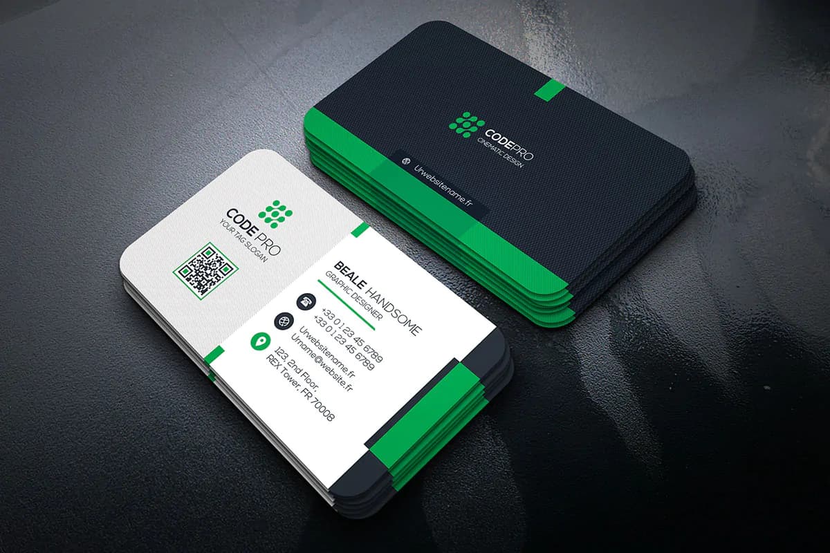طرح آماده کارت ویزیت — تصویر ۳