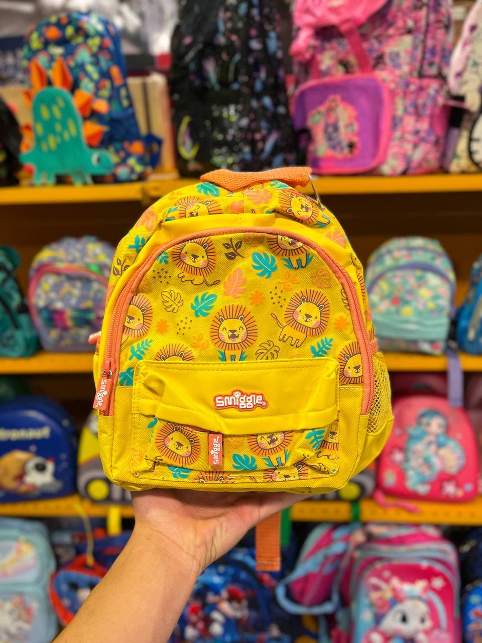 کوله پشتی طرح شیر 6682 smiggle