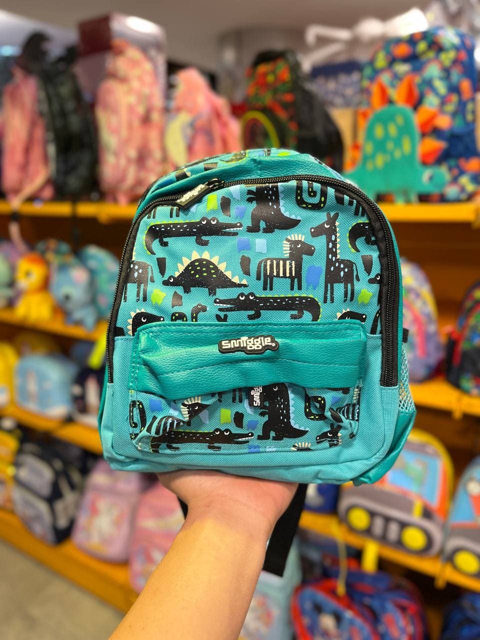 کوله پشتی طرح تمساح 6682 smiggle