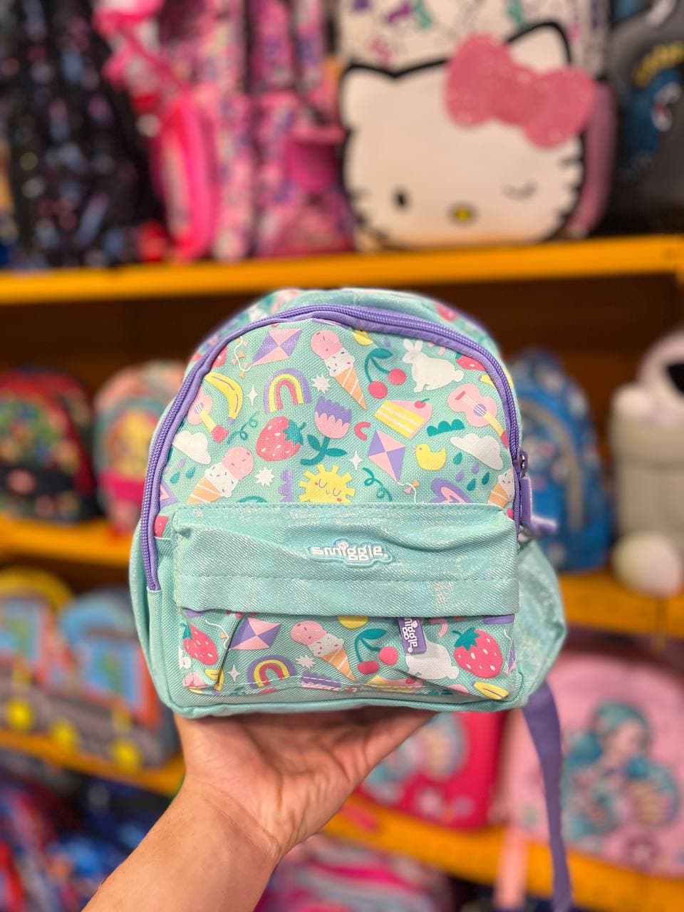 کوله پشتی طرح بستنی 6682 smiggle