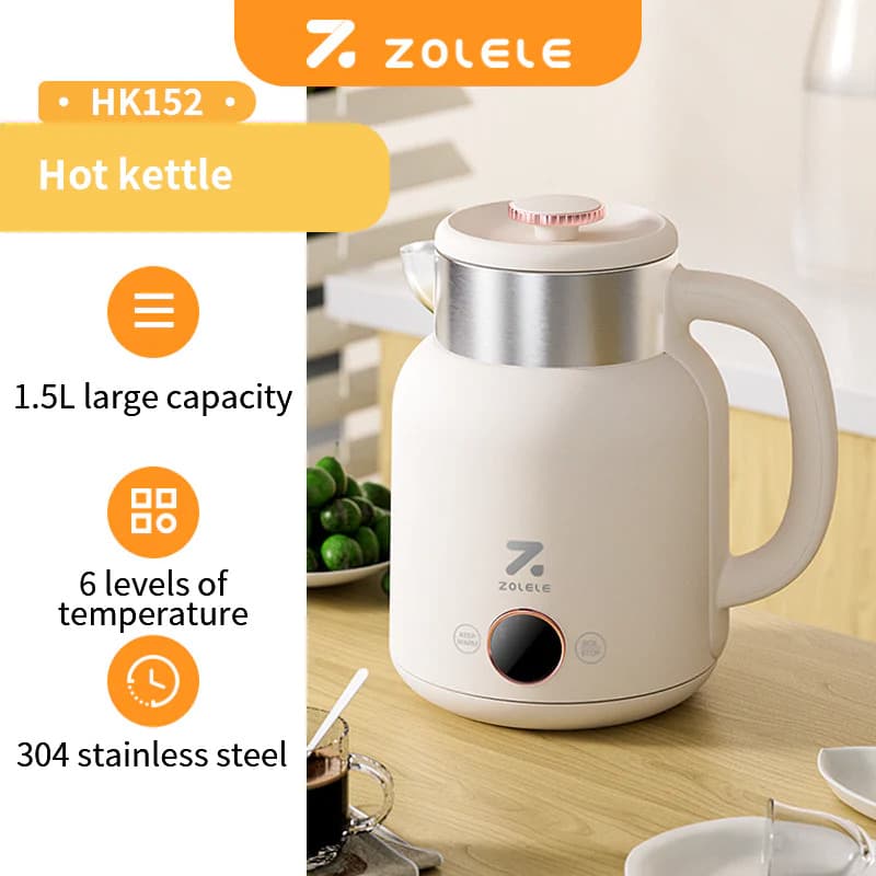 کتری برقی 1.5 لیتری Zolele HK152 — تصویر ۷
